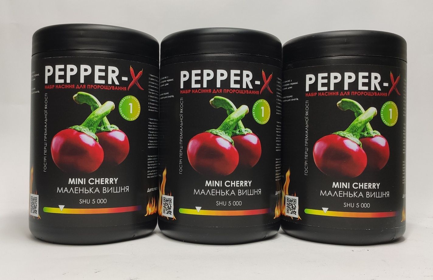 Mini Cherry - набір для пророщування гострого перцю