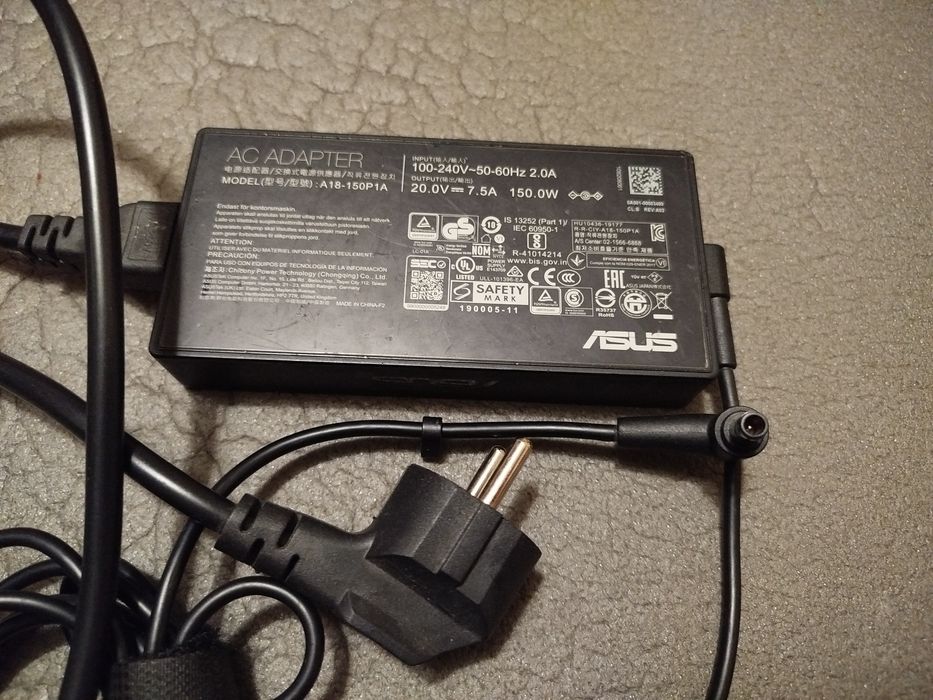 Блок живлення, оригінал, Asus A18-150P1A 150W 20V 7.5A 6.0*3.7