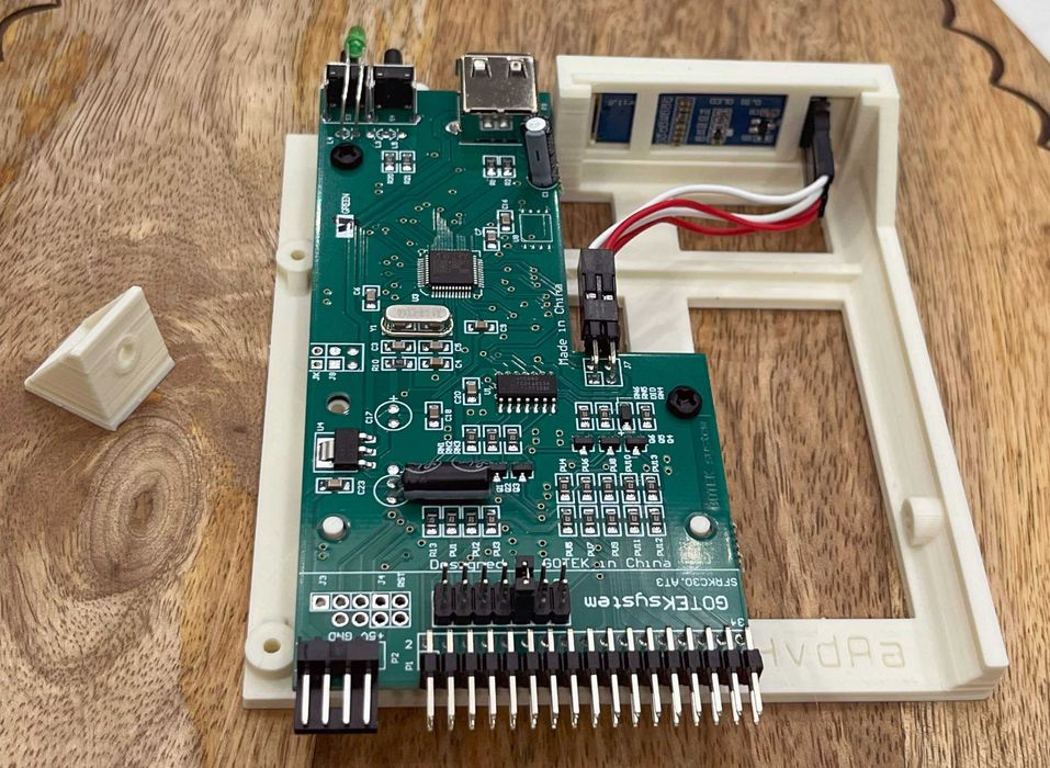 Stacja dyskietek wewnętrzna AMIGA 1200 Gotek FlashFloppy pendrive 32GB