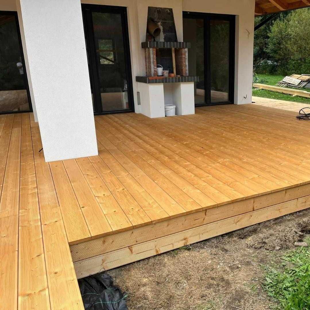 Modrzew Syberyjski deska tarasowa PRODUCENT okazja