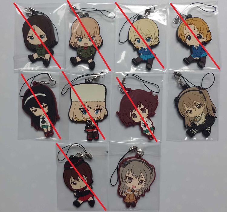 Girls und Panzer Gup Brelok Anime