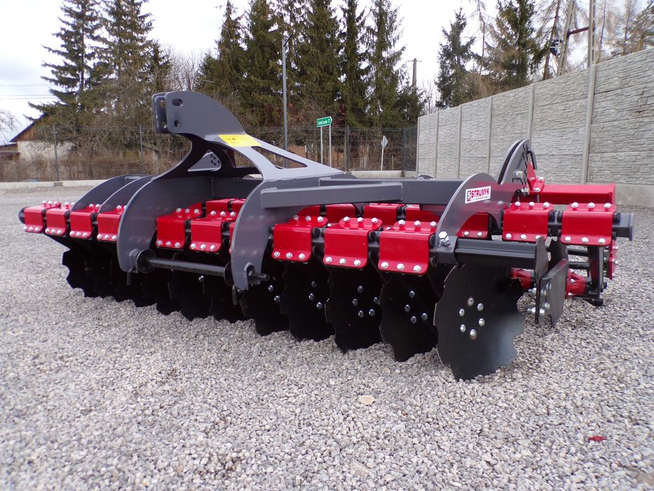 Brona talerzowa 1,6-3m TALERZÓWKA bez hydropaku daszek/rura OD RĘKI