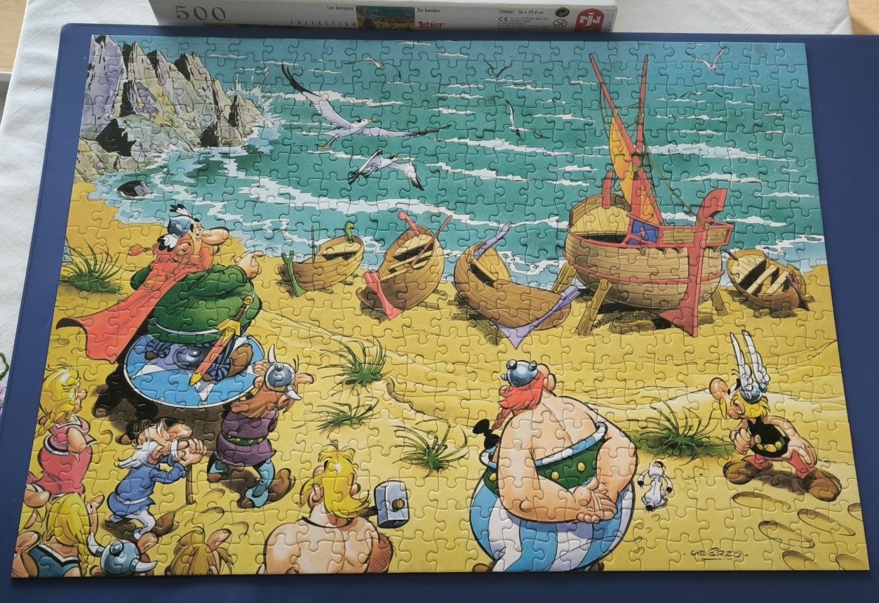 Puzzle Asterix - Nathan 500 peças completo