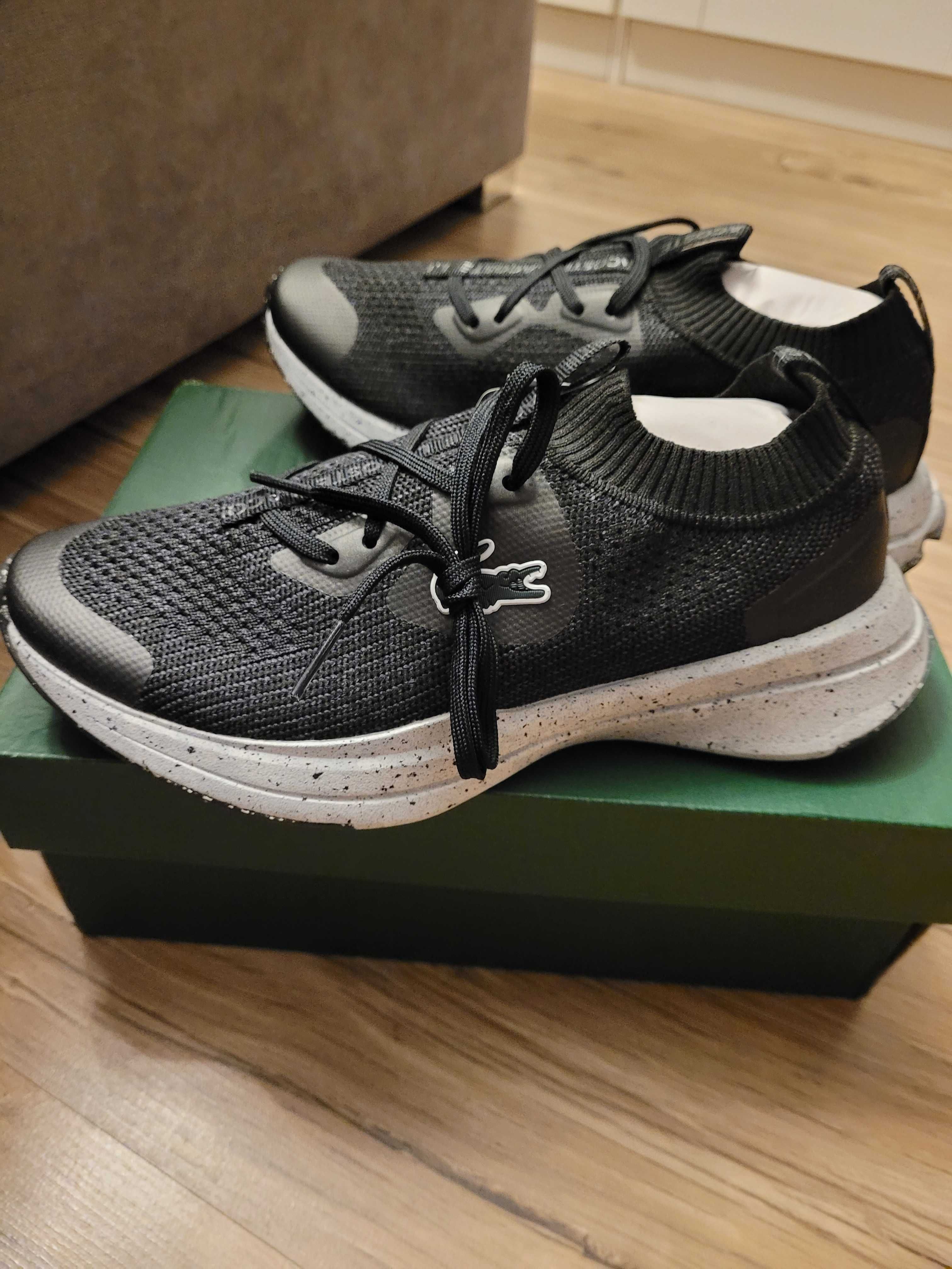 Nowe czarne buty trampki Lacoste Neo Run Eco rozmiar 36 tenisówki