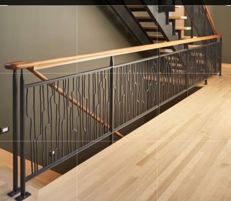 Металеві перила, поручні для сходів, балконів,терас.