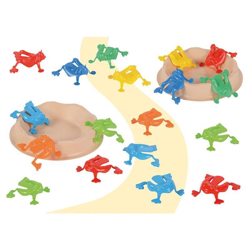 Gra zręcznościowa Skaczące żabki i świerszcze – Mega zestaw
