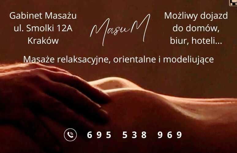 Masaż relaksacyjny (rowniez z dojazdem do klienta)