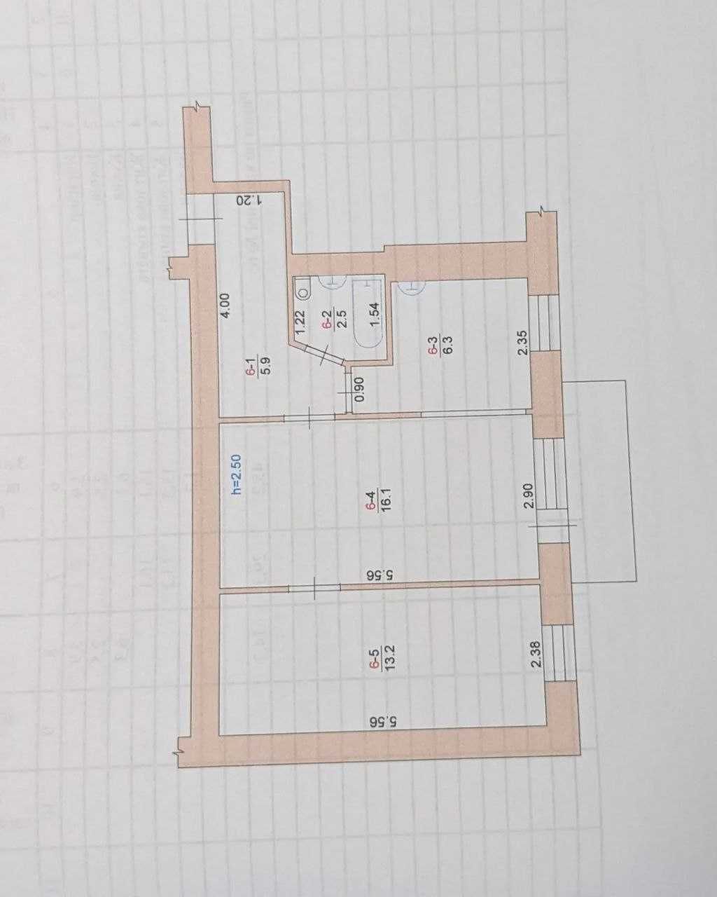 Продам 2х комнатную кишиневку с АГВ Измаил