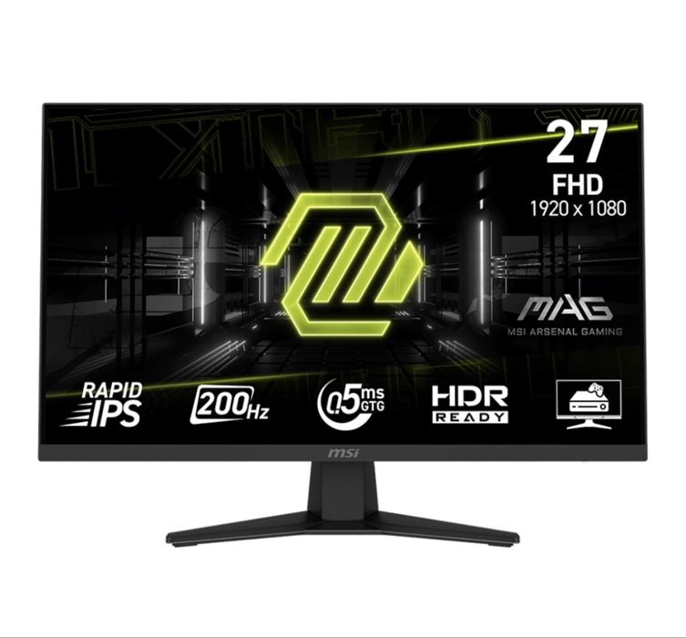 Monitor MSI MAG 274F 27" Full HD Rapid IPS 200Hz 0,5ms Gamingowy