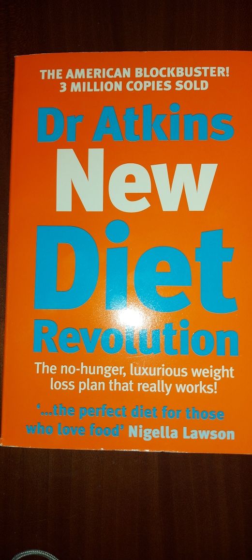 Dr. Atkins NEW DIET REVOLUTION wersja angielska  370 stron PRZEPISY