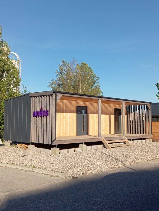 Dostępny od ręki -Domek letniskowy całoroczny 35m2 z Tarasem w Cenie