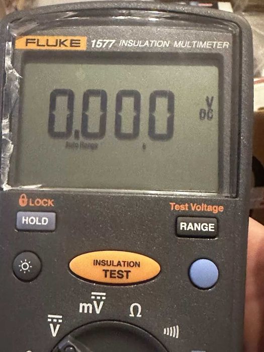 Fluke 1577 Multímetro Megaohmimetro Insulation Multimeter