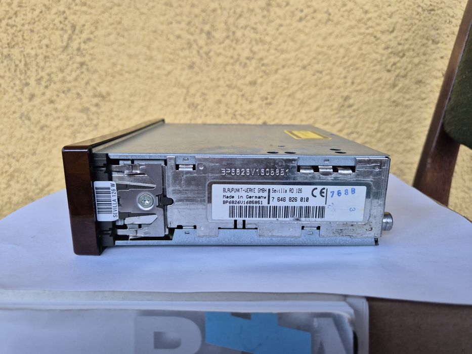 Radio Blaupunkt Sevilla RD126 w drewnie ! Mercedes r107 r129 w140 w126