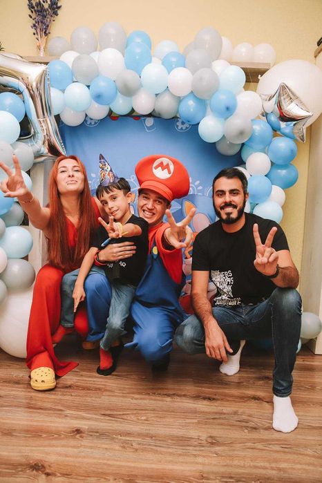 День народження, Аніматори, аквагрим, фокуси, аквагрим, фото, піньята