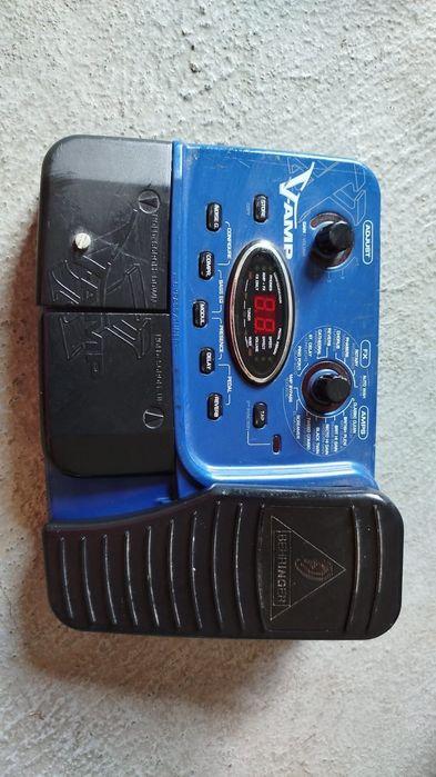 Pedaleira de efeitos múltiplos para guitarra