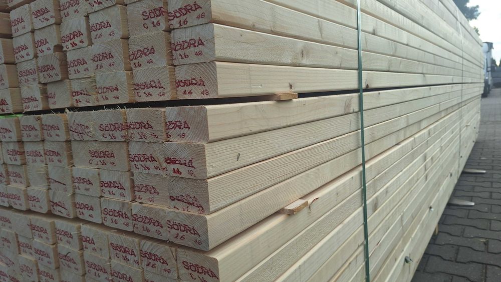 Łata 38/63mm sucha strugana C16