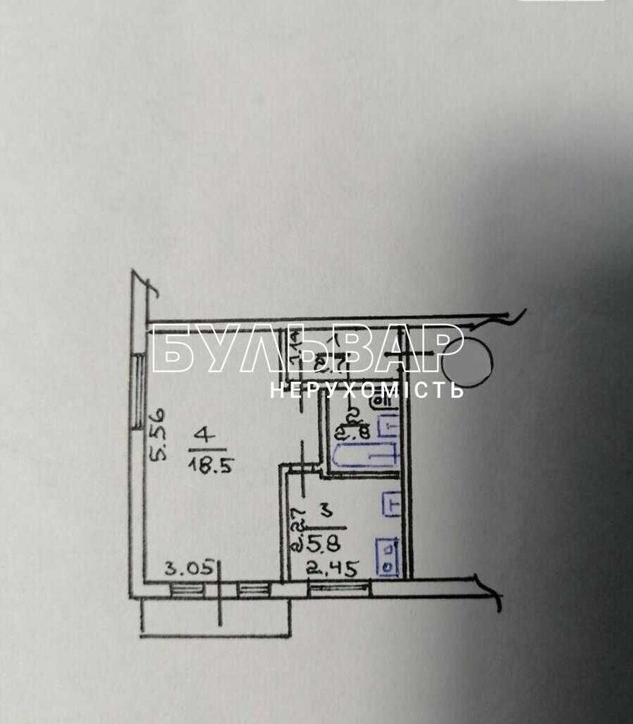 Продам 1 к.кв., Новые Дома, м. Дворец Спорта.