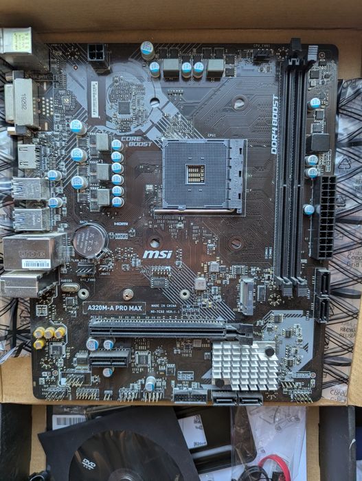 Материнська плата MSI A320M-A Pro MAX AM4 (Ryzen)