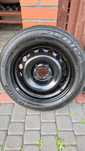 Opony zimowe na felgach  stalowych 4x108