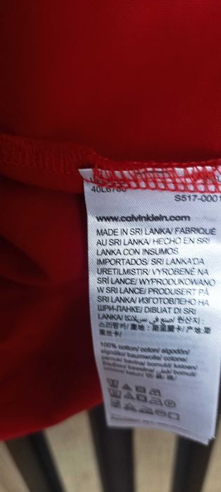 T-shirt Calvin Klein r. Xl