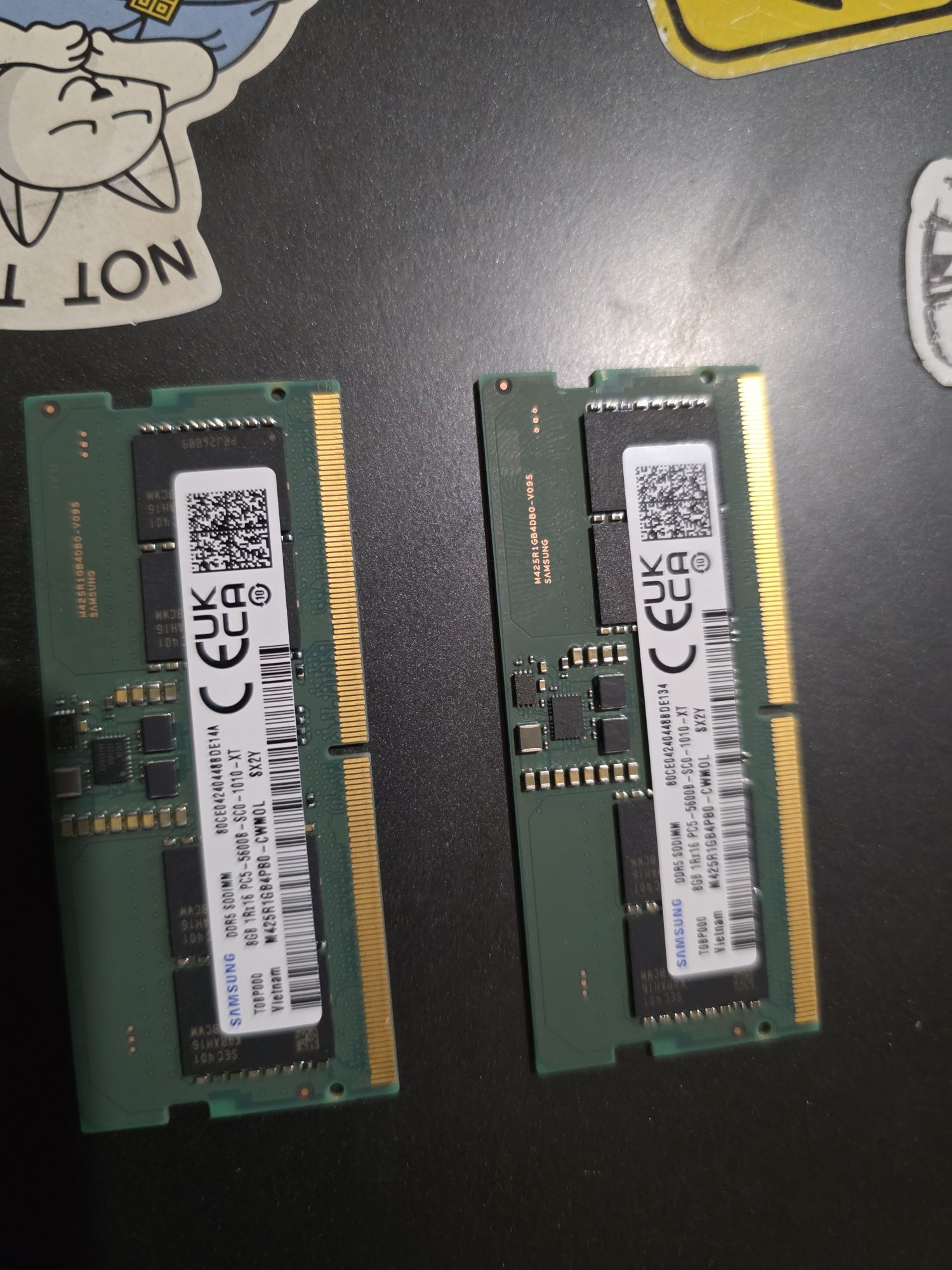 Оперативна памʼять Samsung SODIMM DDR5-5600 16384MB