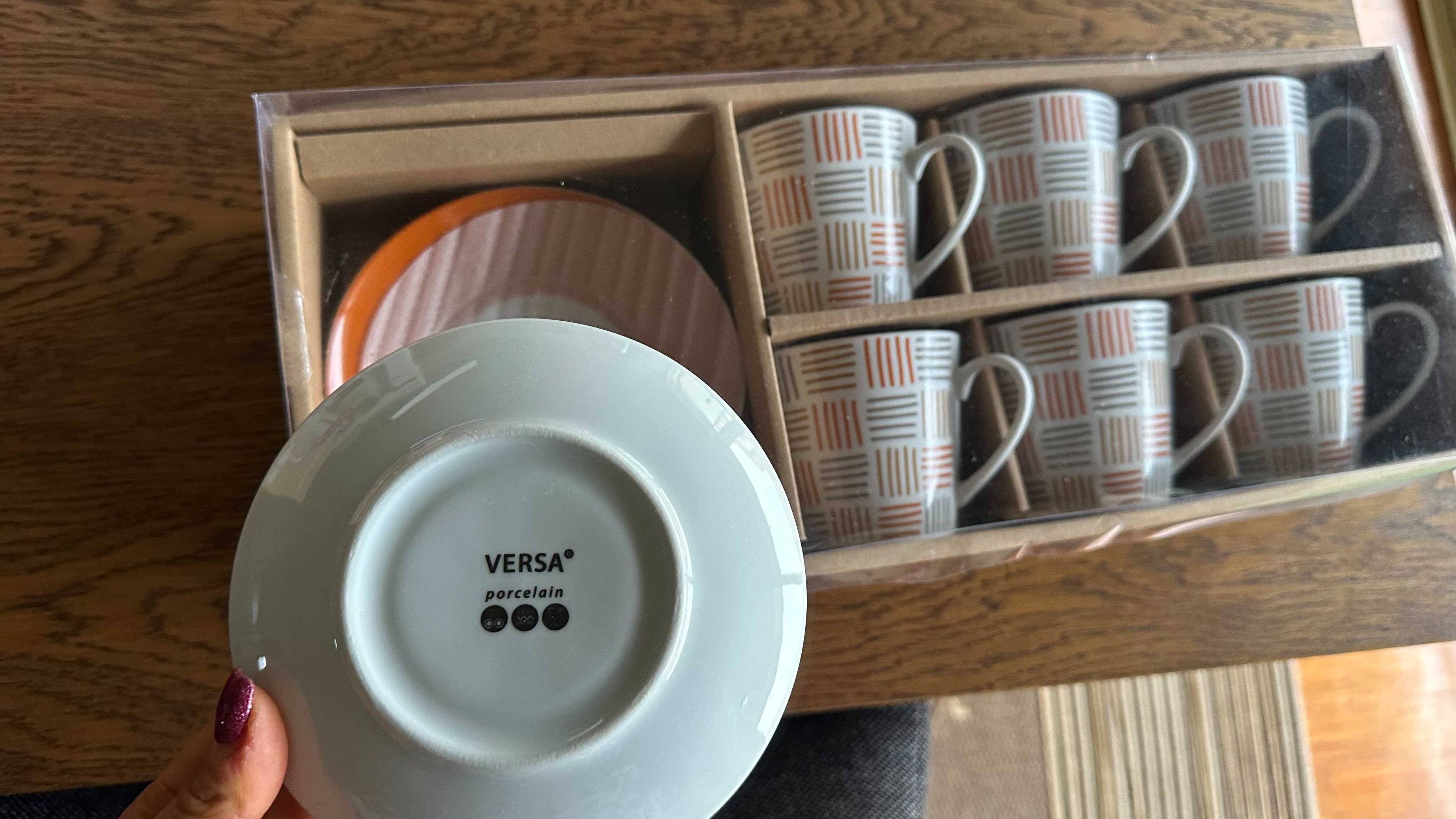 Conjunto de Chávenas de Café 6PCS