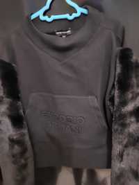Bluza czarna emporio Armani 146 cm