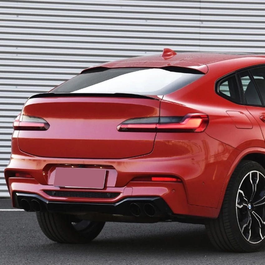 Спойлер BMW X4 G02 накладка на багажник ляду бленда антикрыло х4 г02