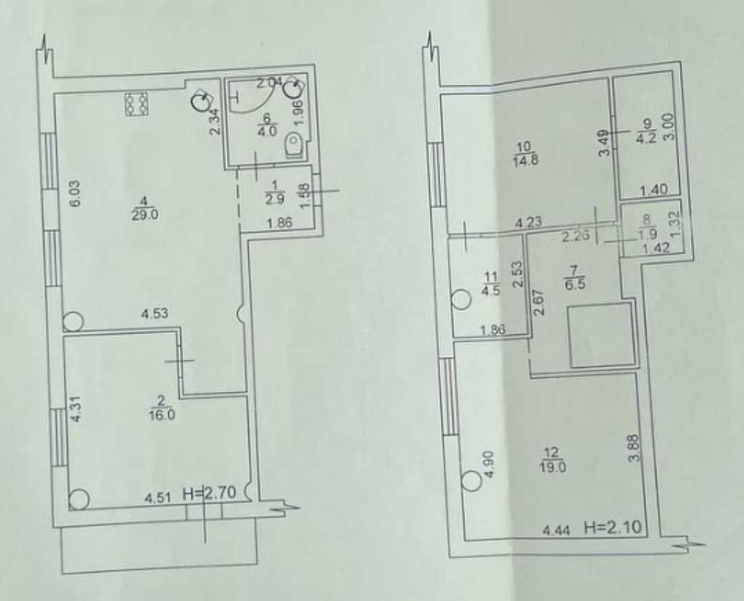 Продам дворівневу квартиру 104.3м.кв (просп.Петра Григоренка, буд.16)