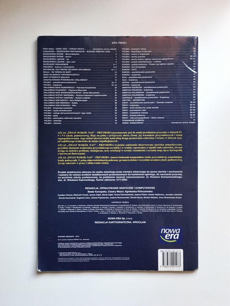 Atlas świat wokół nas przyroda