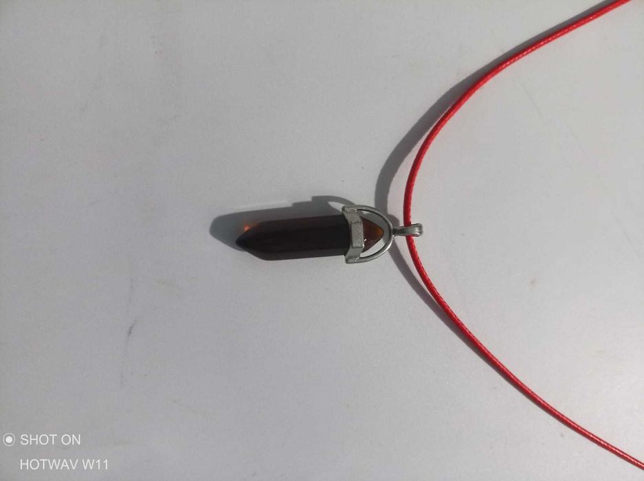 Naszyjnik w kształcie  sześciokątny