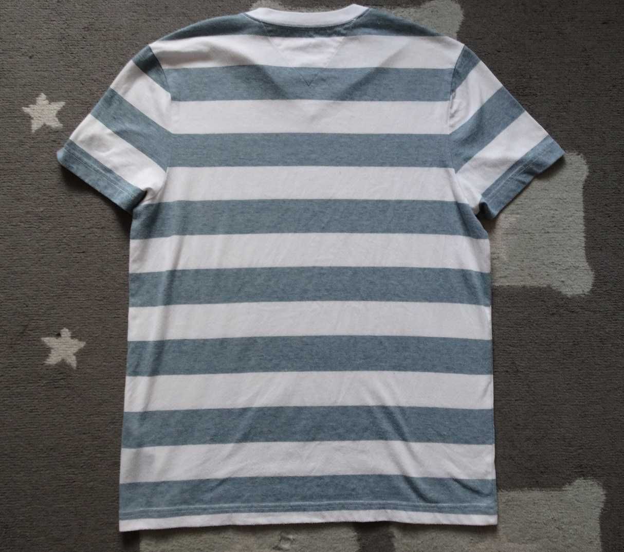 Koszulka Tommy Hilfiger rozmiar w pasy paski t-shirt na lato