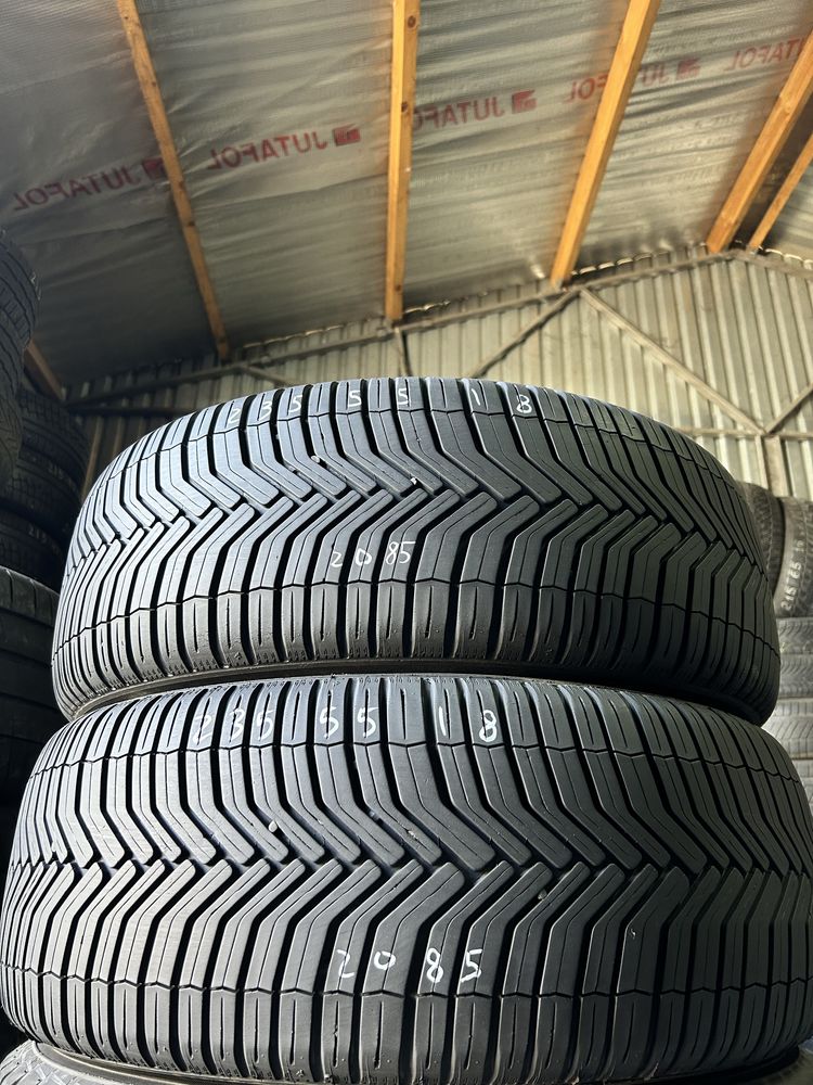 235/55/18 Michelin пара шини б/у з Європи склад резина
