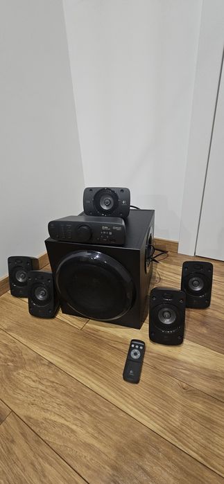 Logitech Z906 5.1 THX 500W RMS Domowe Kino Stan Bardzo dobry  Gdynia!