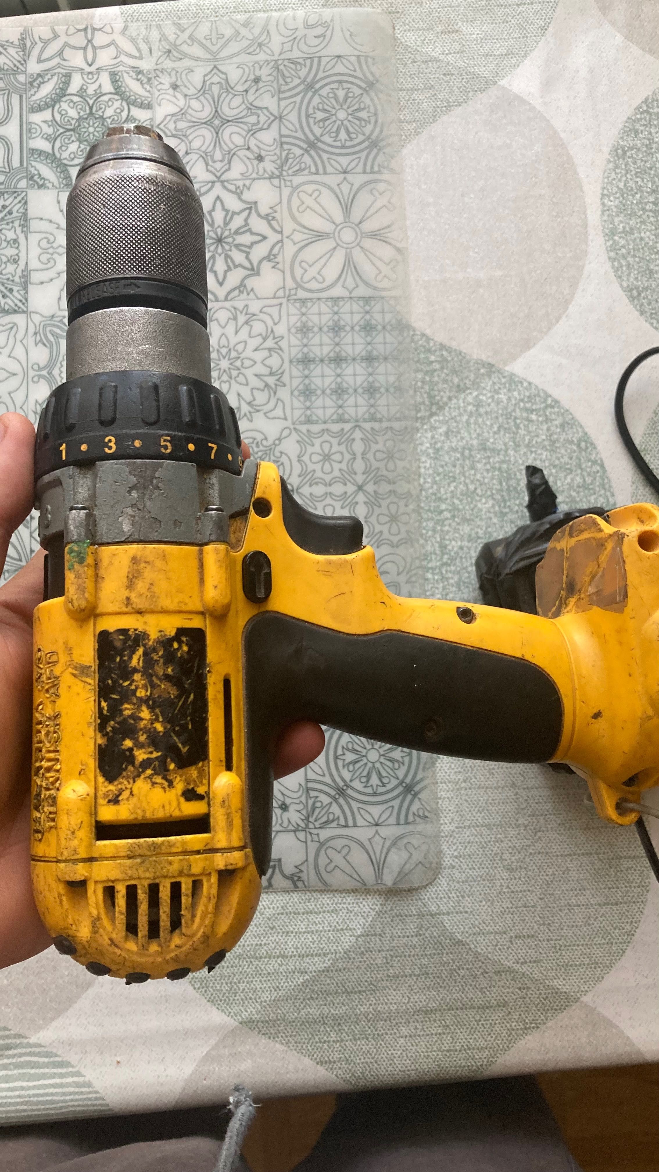 WkretarkaDewalt XRP 12v przerobiona na Lion sprzęgło 21 biegowe