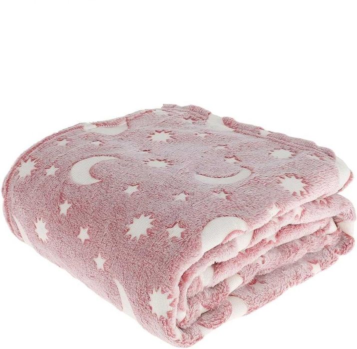 Kocyk świecący w ciemności 150x180cm - super cena!!!