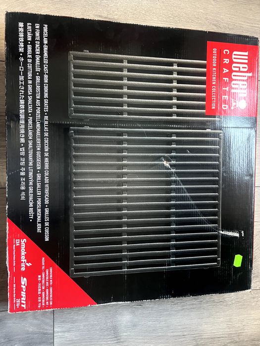 Чавунна решітка WEBER CRAFTED для гриля Spirit 300/SMOKEFIRE EX4 -7856