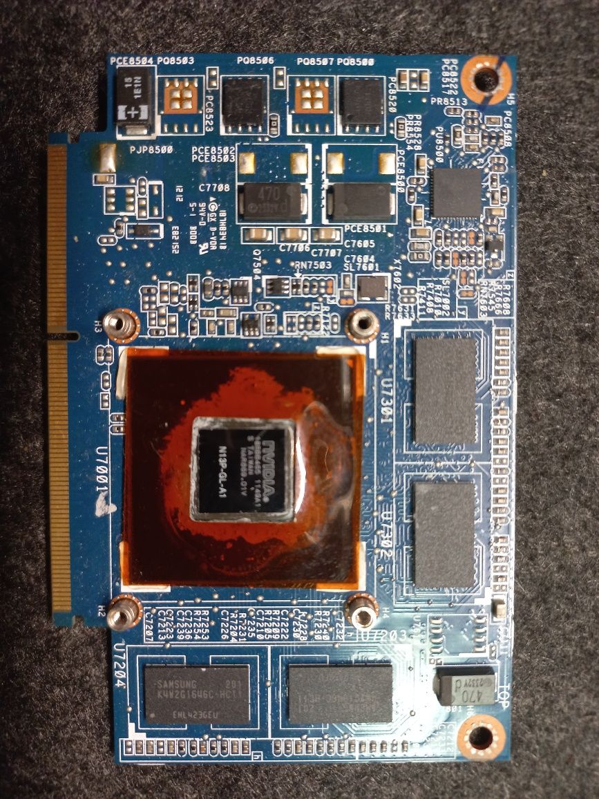 Nvidia GT 630M 2Gb placa grafica graphic mxm