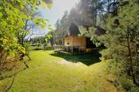 Duży 12os. domek w lesie nad jeziorem Mazury domki noclegi pokoje