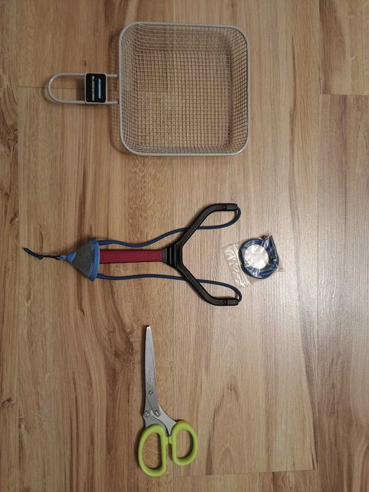 Proca Drennan, sitko Flagman, nożyczki Ms Range