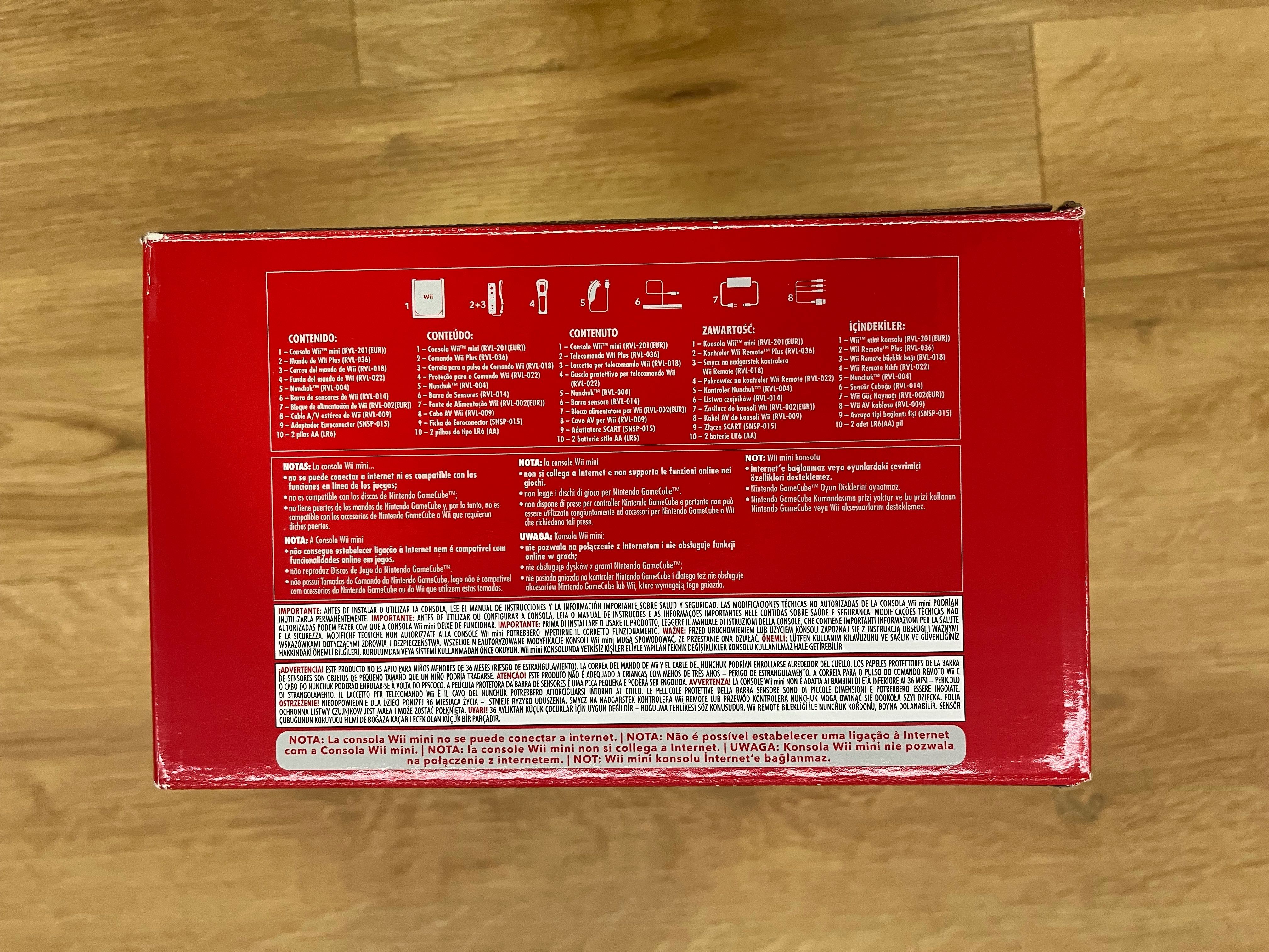 Wii Mini - Completa na caixa