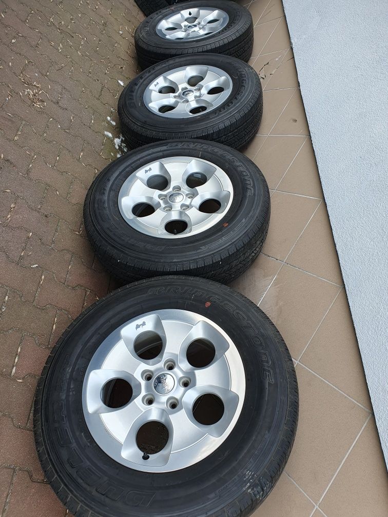 Oryginalne Felgi 18" Jeep 5x127 ET44.45× 255.70.18 Bridgestone