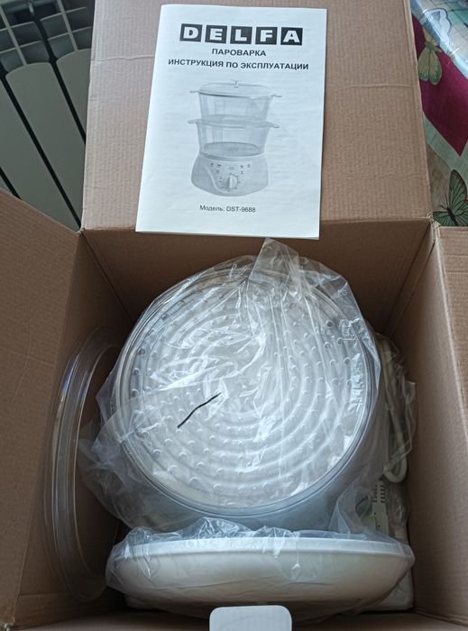 Пароварка DELFE новая.