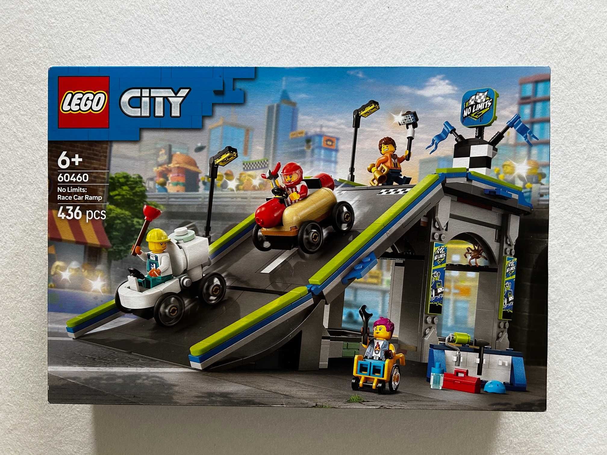 LEGO 60460 - Bez granic: tor z rampami dla wyścigówek - wysyłka w 24 h