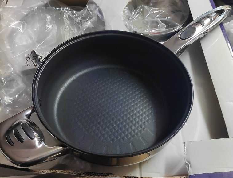 Komplet garnków beczułki solidne Bohmann 21el duży zestaw indukcja gaz