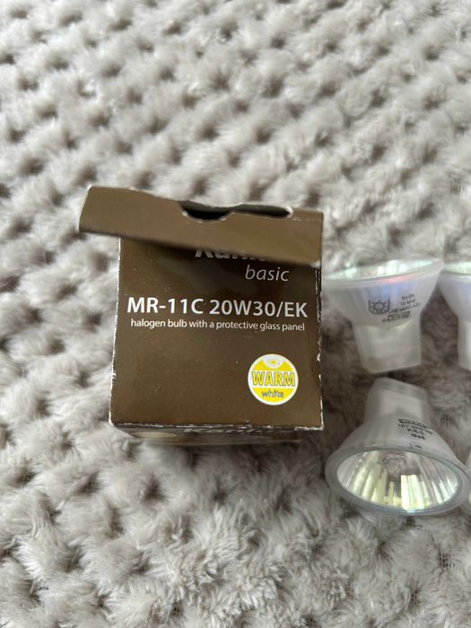 Zestaw 5 szt żarówek halogenowych GU4 MR-11C 20W 12V