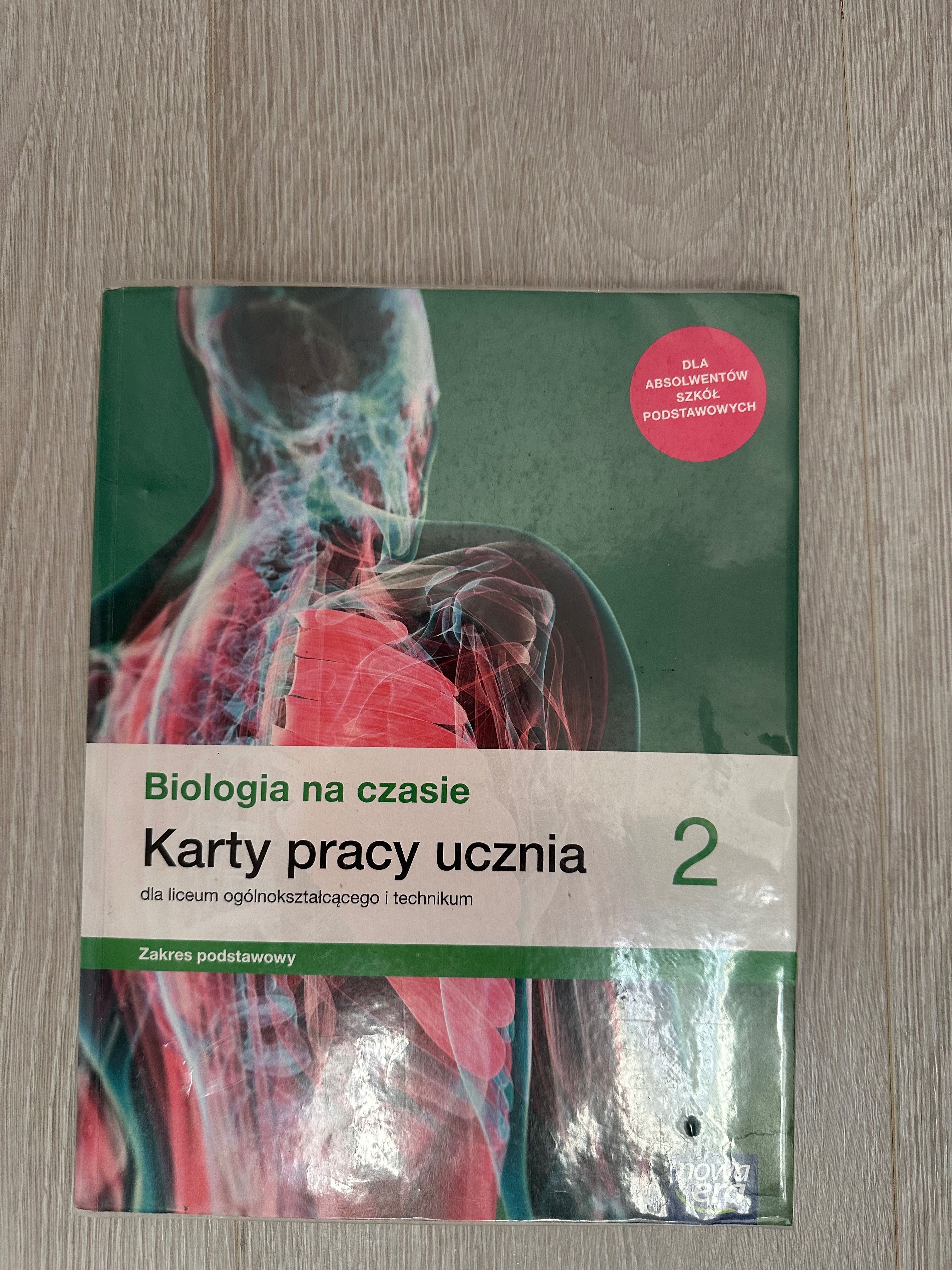 podręcznik i karty pracy ucznia biologia 2