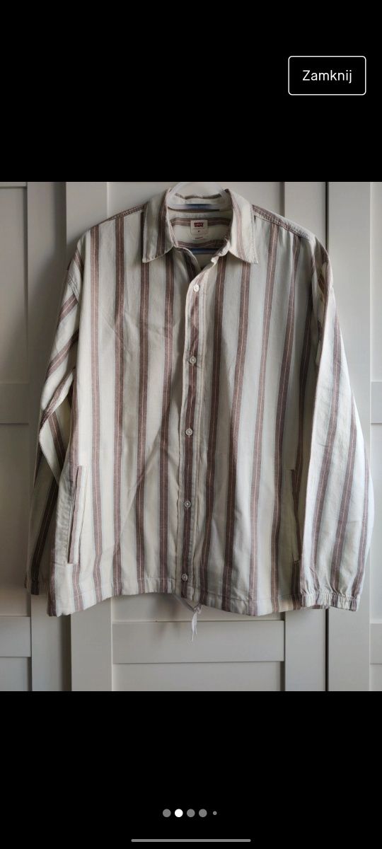Koszula/kurtka koszulowa w paski Levis