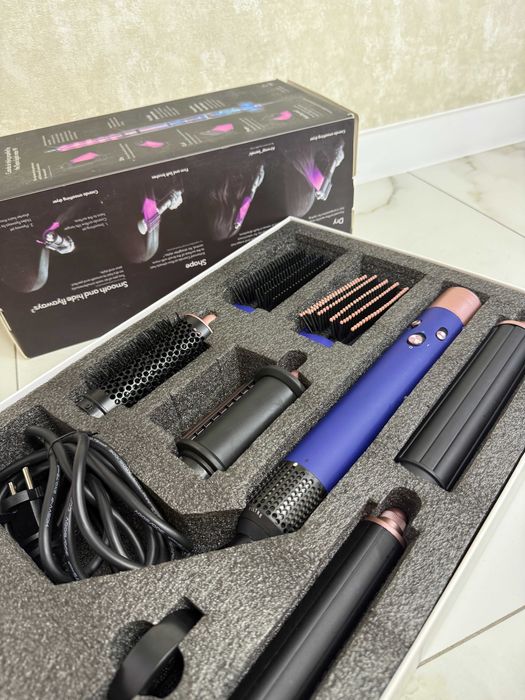 Стайлер Dyson Airwrap (Vinca Blue) на 6 насадок топ якість для волосся