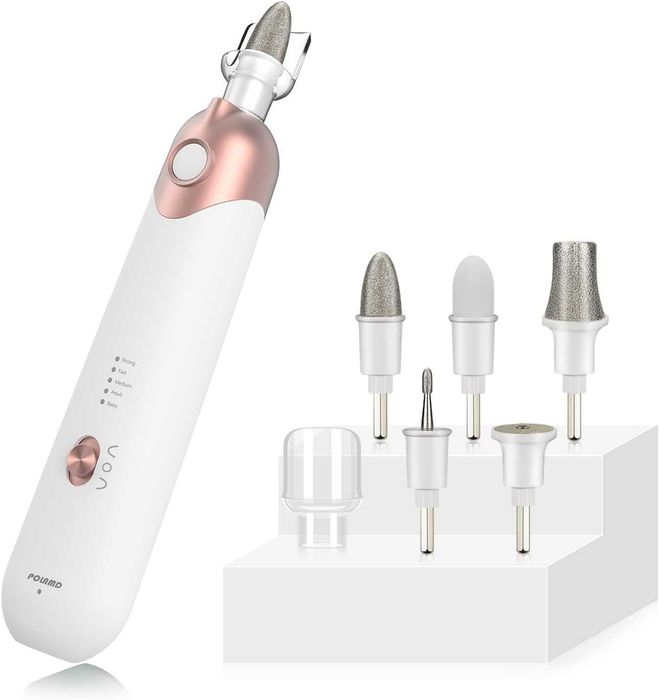Zestaw do manicure, elektryczny pilnik do paznokci, światło LED, spp8